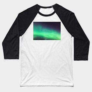 Northern lights close-up Baseball T-Shirt